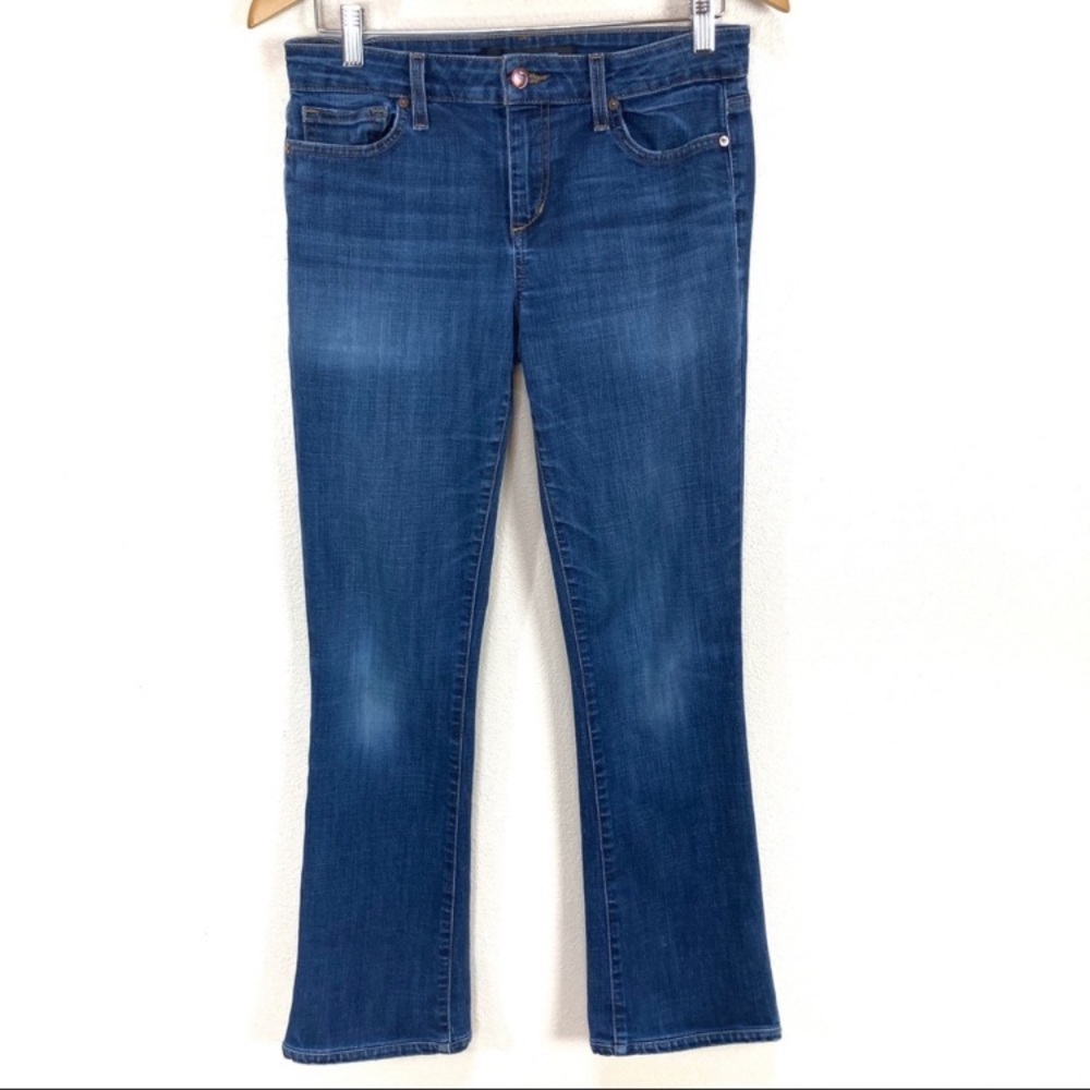Joe's Jeans Slim Fit Mini Boot Chrissy Dark Wash Mid Rise Denim Women’s Sz 28